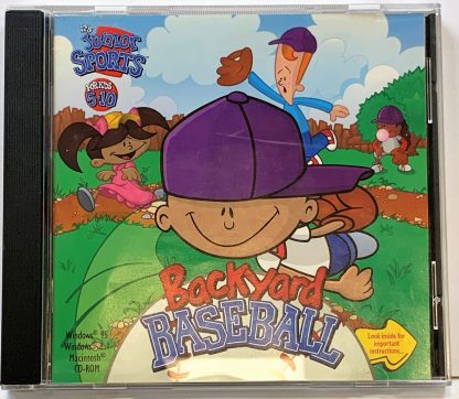 Backyard Baseball (Windows/Mac 1997) PC - RARE