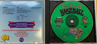 Backyard Baseball (Windows/Mac 1997) PC - RARE - Image 2