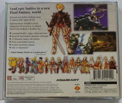 Final Fantasy Tactics (Sony PS1) Greatest Hits Complete CIB | Tested - Image 4