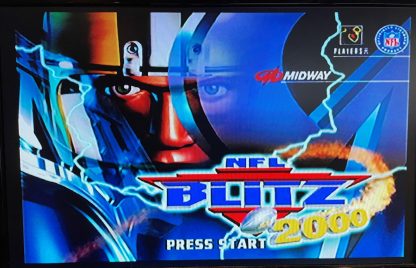NFL Blitz 2000 (Sega Dreamcast, 1999) Midway Football Game - Complete - Image 4