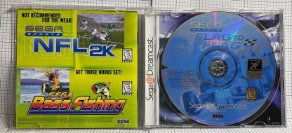 Flag to Flag (Sega Dreamcast, 1999) COMPLETE IN BOX, CIB, TESTED - Image 2