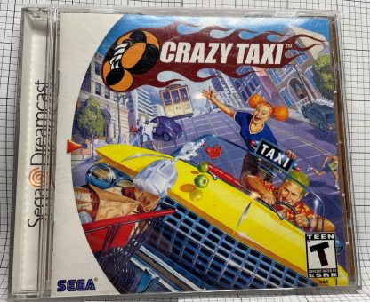 Crazy Taxi (Sega Dreamcast, 2000) Complete In Box
