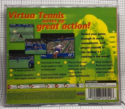 Virtua Tennis (Sega Dreamcast, 2000) CIB Sega All Stars TESTED - Image 3