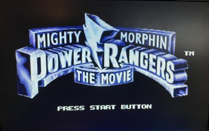 Mighty Morphin Power Rangers: The Movie (Sega Genesis) CIB AUTHENTIC! - Image 4