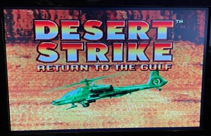Desert Strike: Return to the Gulf Sega Genesis, 1992 COMPLETE Game w/ BOX MANUAL - Image 2