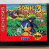 Sonic the Hedgehog 3 (Sega Genesis 1994) COMPLETE in Box Game Manual Case - Image 2