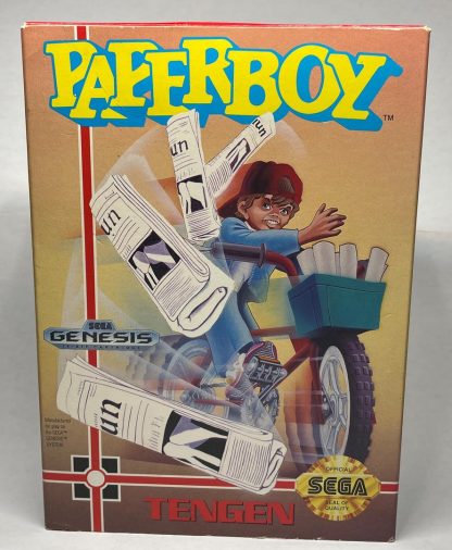 PaperBoy - Sega Genesis Game w/ box