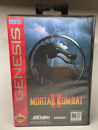 Mortal Kombat II (Sega Genesis, 1994) Complete in Box - CIB