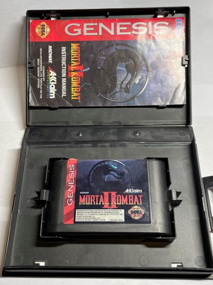 Mortal Kombat II (Sega Genesis, 1994) Complete in Box - CIB - Image 4
