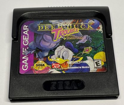 Deep Duck Trouble Starring Donald Duck (Sega Game Gear, 1994) Authentic TESTED