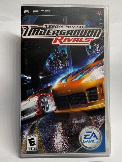 Playstation PSP Game Need For Speed Underground Rivals CIB Complete In Box