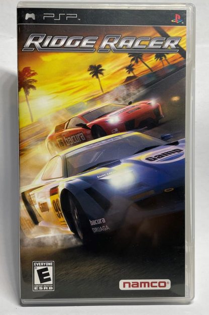 Sony Playstation PSP Ridge Racer Game complete with manual