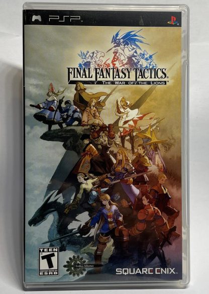 Final Fantasy Tactics: The War of the Lions - Sony PSP - COMPLETE