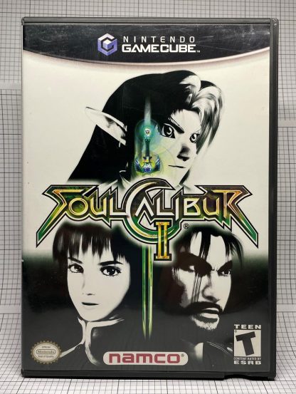 Soul Calibur II (GameCube, 2003) COMPLETE! Game / Manual / Box