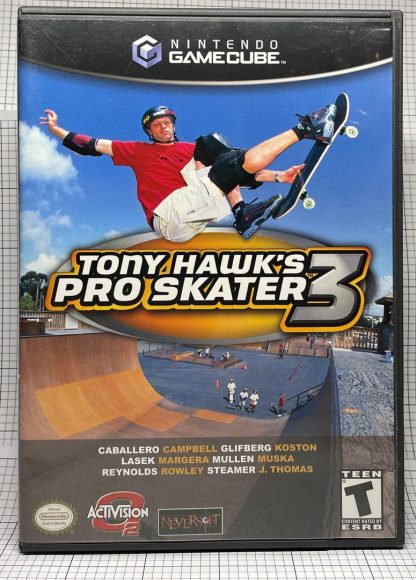 Tony Hawk's Pro Skater 3 (Nintendo GameCube) Complete Game Disc, Case & Manual
