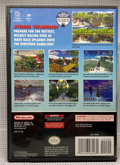 Wave Race: Blue Storm Video Game (Nintendo GameCube, 2001) COMPLETE - Image 3