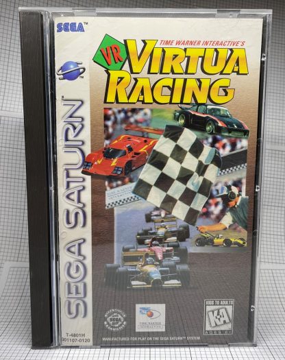 VR Virtua Racing (Sega Saturn, 1996) Complete In Box (Hard case)