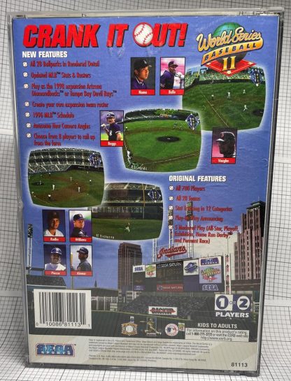 World Series Baseball II Sega Saturn Complete CIB - Image 2