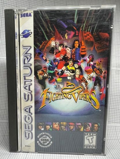 Fighting Vipers (Sega Saturn, 1996) Complete In Box CIB