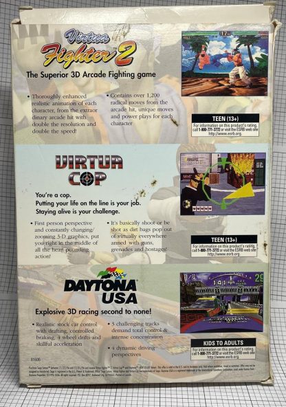 Sega Saturn Not for Resale 3 Pack Virtua Figher, 2 Virtua Cop, & Daytona CIB - Image 2