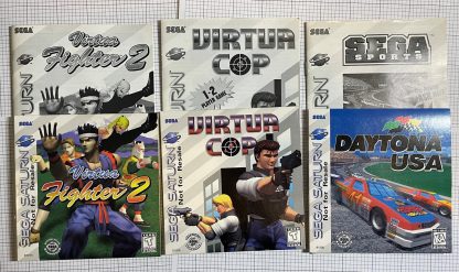 Sega Saturn Not for Resale 3 Pack Virtua Figher, 2 Virtua Cop, & Daytona CIB - Image 4