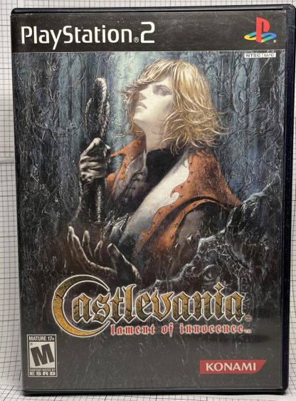 CASTLEVANIA LAMENT OF INNOCENCE PS2 PLAYSTATION 2 GAME MANUAL COMPLETE CIB