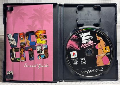 Grand Theft Auto Vice City PS2 Sony Playstation 2 COMPLETE W/ MANUAL and MAP - Image 2
