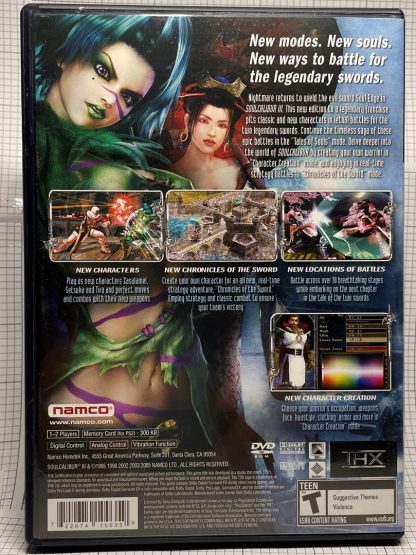 Soul Calibur III (Sony PlayStation 2, 2005) PS2 COMPLETE & TESTED WITH DEMO DISC - Image 3