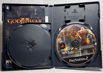 God of War II 2 PS2 Complete 2-Disc Black Label  Tested CIB - Image 4