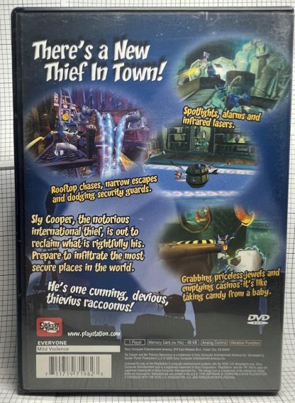 Sly Cooper and the Thievius Raccoonus  PS2 Complete Tested - Image 3