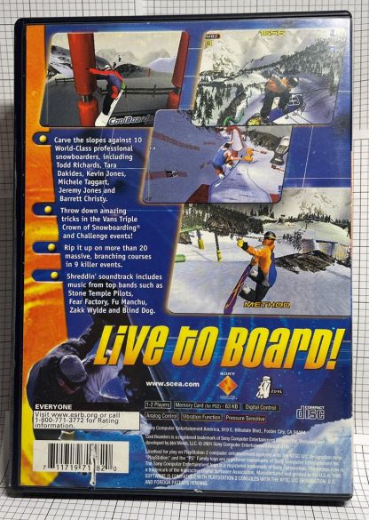 PlayStation 2 PS2 COOL BOARDERS 2001 Video Game w/ Manual CIB - Image 3