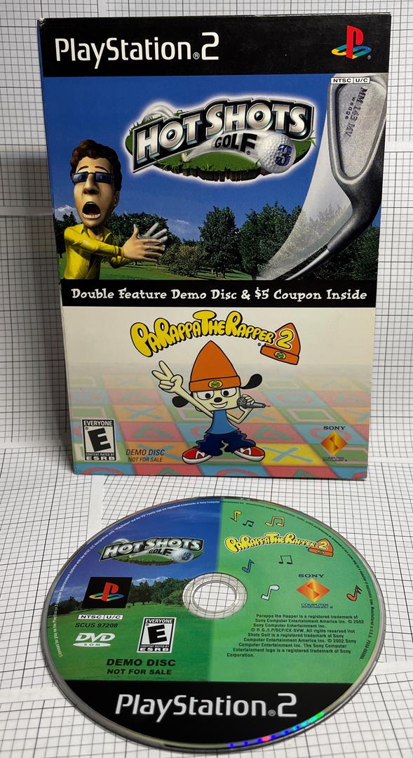 Parappa the Rapper 2 (PS2) - Unboxing, Full Case, Cover, Manual, Disc 