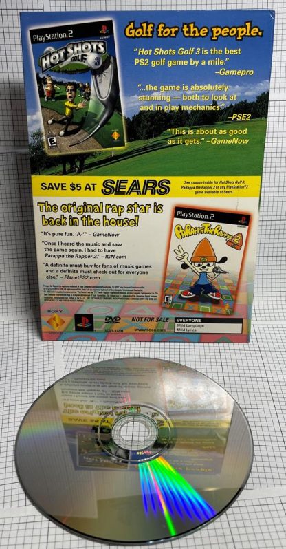 Parappa the Rapper 2 & Hot Shots Golf 3 Double Demo Disc PlayStation 2 PS2 - Image 2