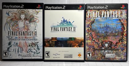 Final Fantasy XI LOT - Online, Wings Of The Goddess, Treasures of Aht Urhgan CIB