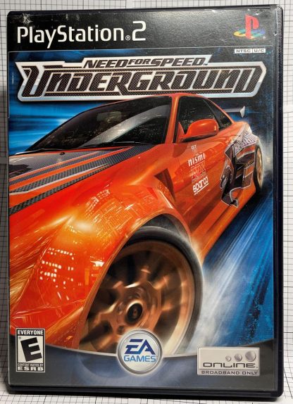 Need for Speed: Underground (Sony PlayStation 2, 2003) CIB Complete PS2