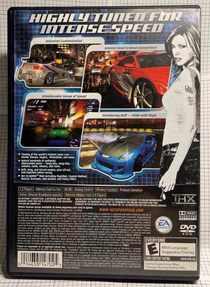 Need for Speed: Underground (Sony PlayStation 2, 2003) CIB Complete PS2 - Image 3