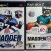 PS2 Football Lot - Madden NFL 2001 & Madden NFL 06 - CIB