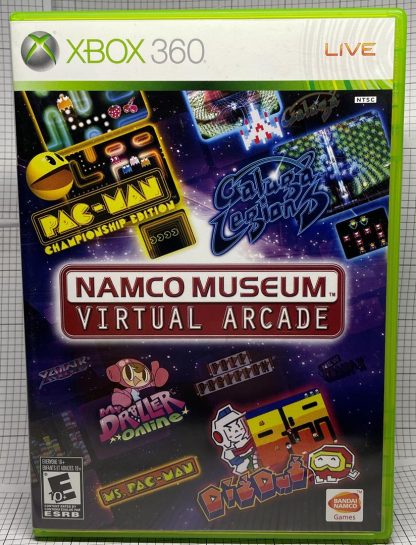 NAMCO Museum ~Virtual Arcade~ Xbox 360 Video Game Complete CIB