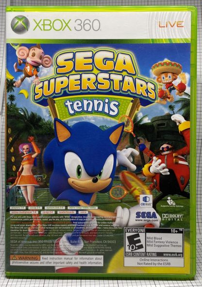 Sega Superstars Tennis/Xbox Live Arcade Compilation Disc Xbox 360