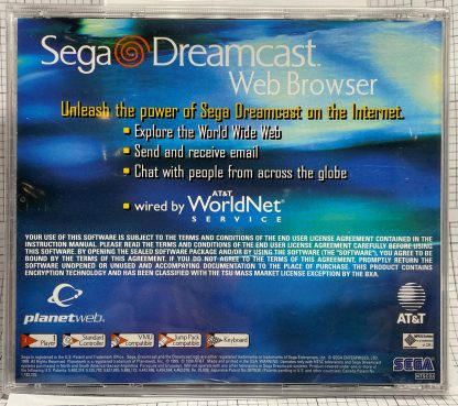 SEGA Dreamcast Web Browser (Sega Dreamcast, 1999) SEALED NEW - Image 3