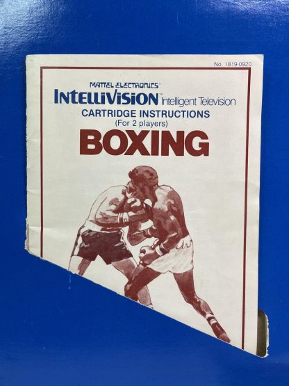 Boxing Tested & Working (Intellivision 1980) Complete In Box - Image 3