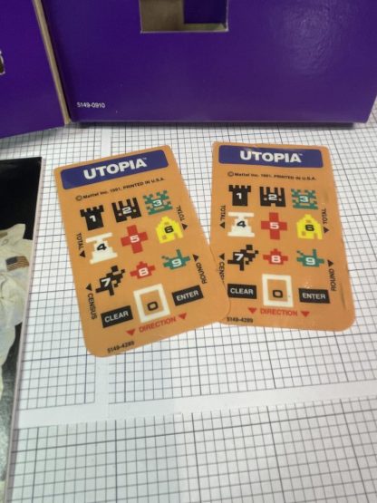 UTOPIA Tested & Working (Intellivision 1980) Complete In Box - Image 8
