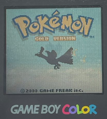 Pokemon Gold Version (Nintendo Game Boy Color) Authentic **NEW BATTERY** - Image 5