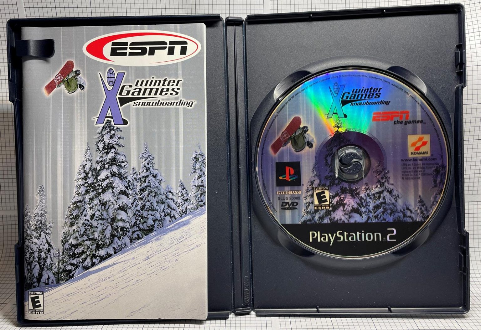 ESPN Winter X Games Snowboarding (Sony PlayStation 2, 2000) Tested CIB