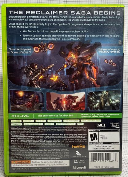 Halo 4 (Xbox 360, 2012) 2 disk set - Image 2