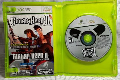 Guitar Hero II Microsoft Xbox 360 Case Game Disc & Instruction Book Guitar Hero2 - Image 4