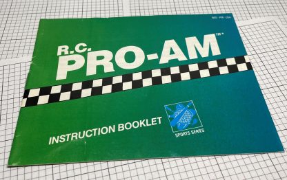 R.C. Pro-Am (Nintendo NES, 1988) CART + MANUAL, Authentic, TESTED - Image 5