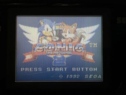 Sega Game Gear - New Capacitors - Working! - Image 7