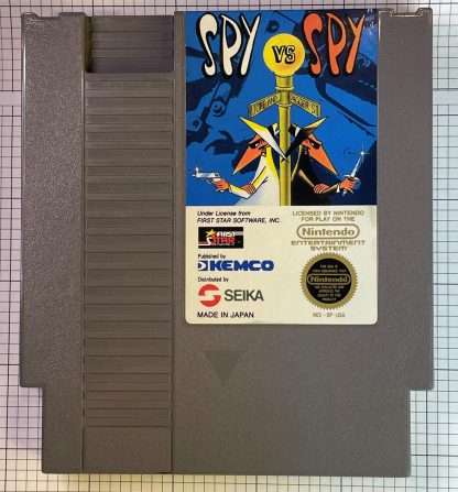 MAD Spy vs. Spy (NES, Nintendo Entertainment System 1988) Tested & Working