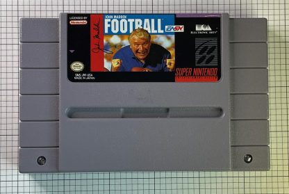 John Madden Football (Super Nintendo Entertainment System, 1991) Authentic